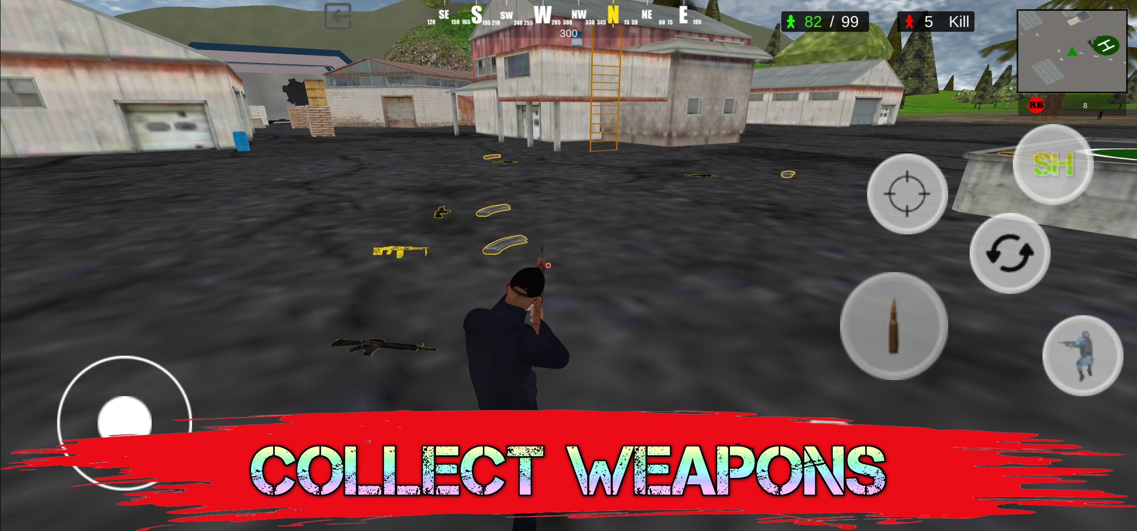 Screenshot of Bunker Battle Royal BBR mobile