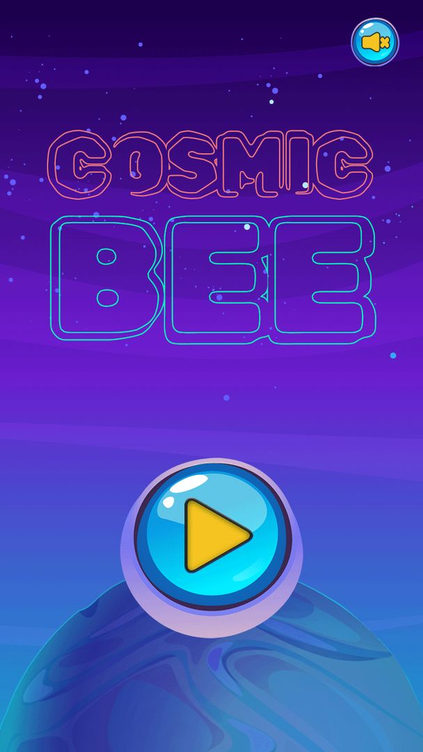 Cosmic Bee screenshot game
