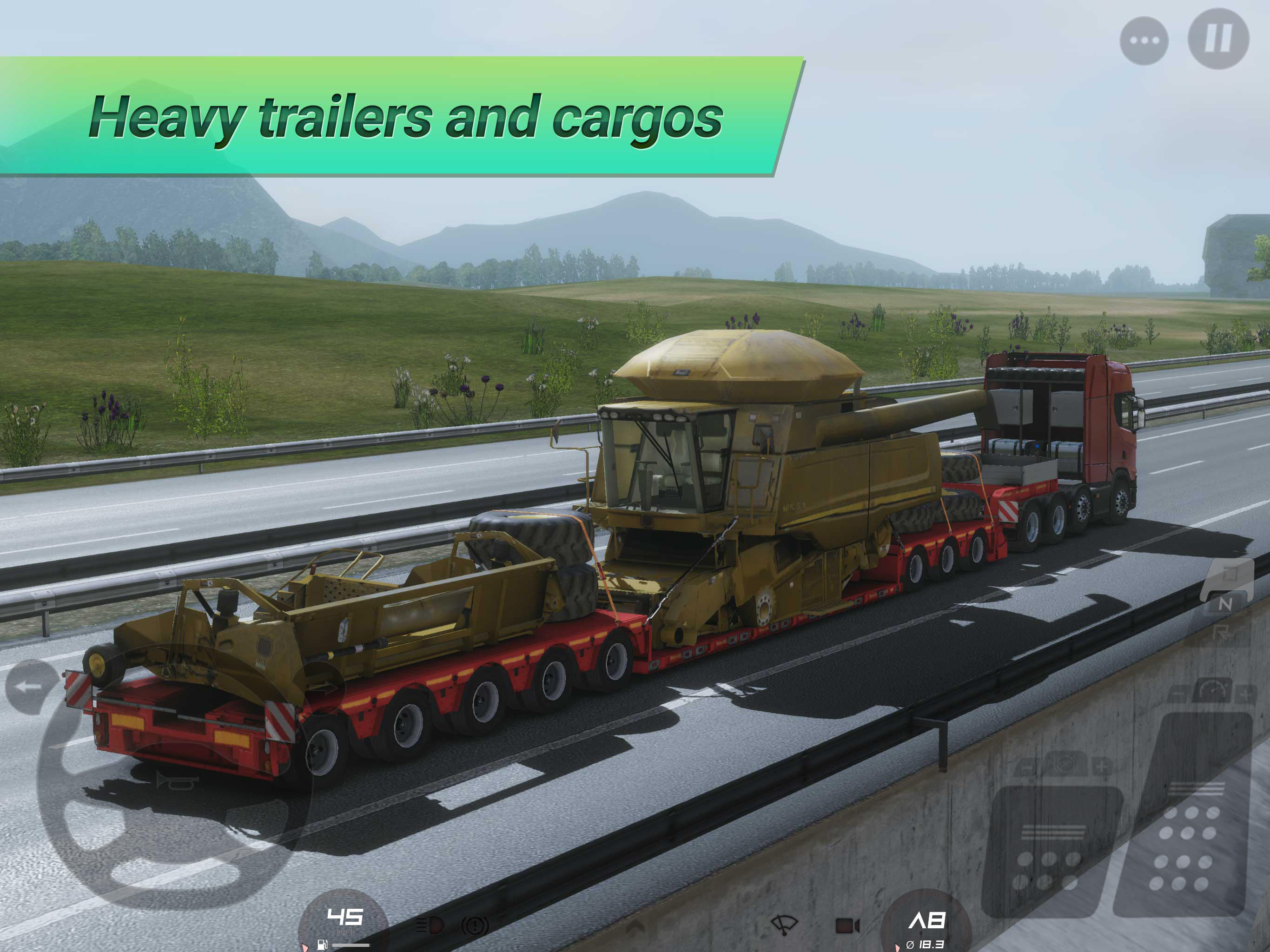 Truckers of Europe 3 Game Screenshot