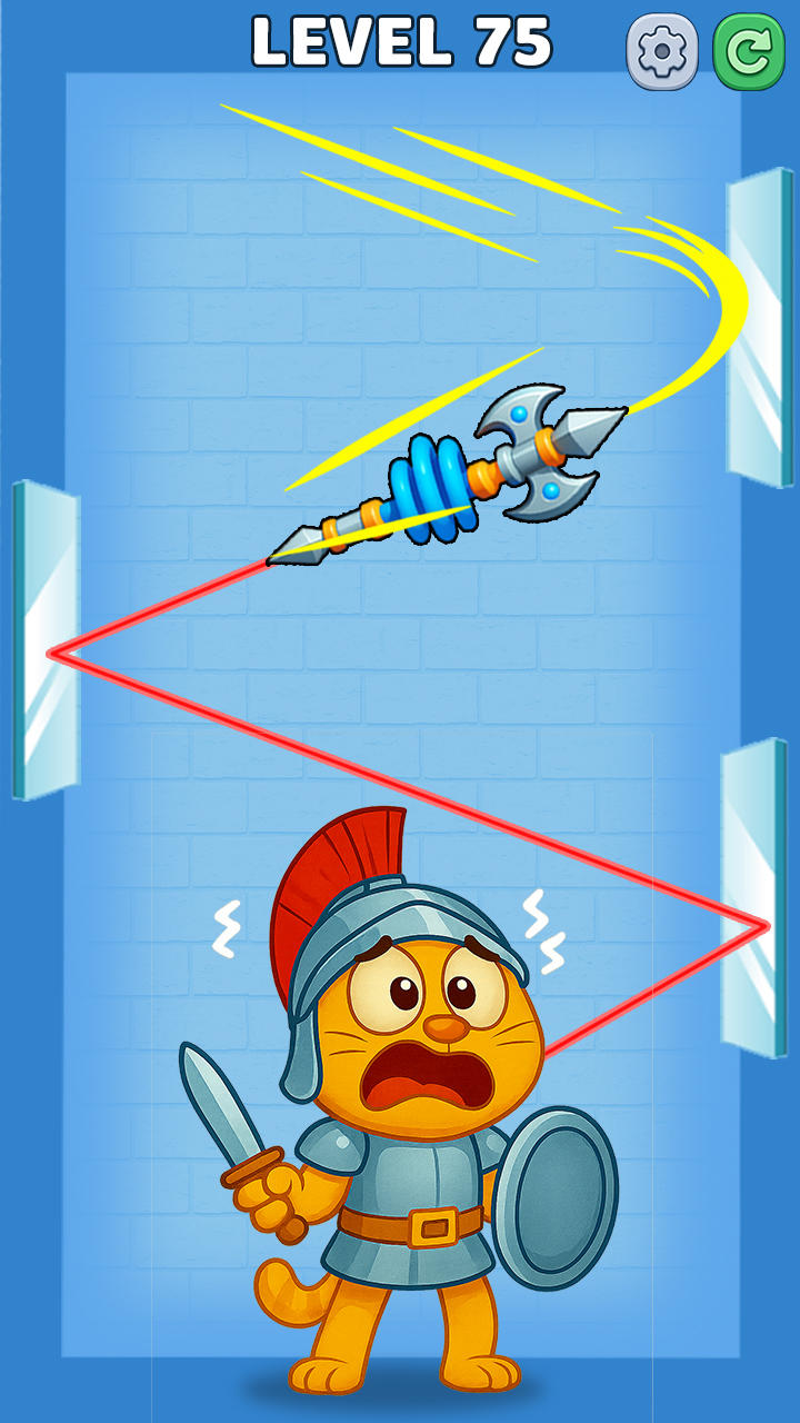 Cuplikan Layar Game Spear Strike : Shoot & Attack