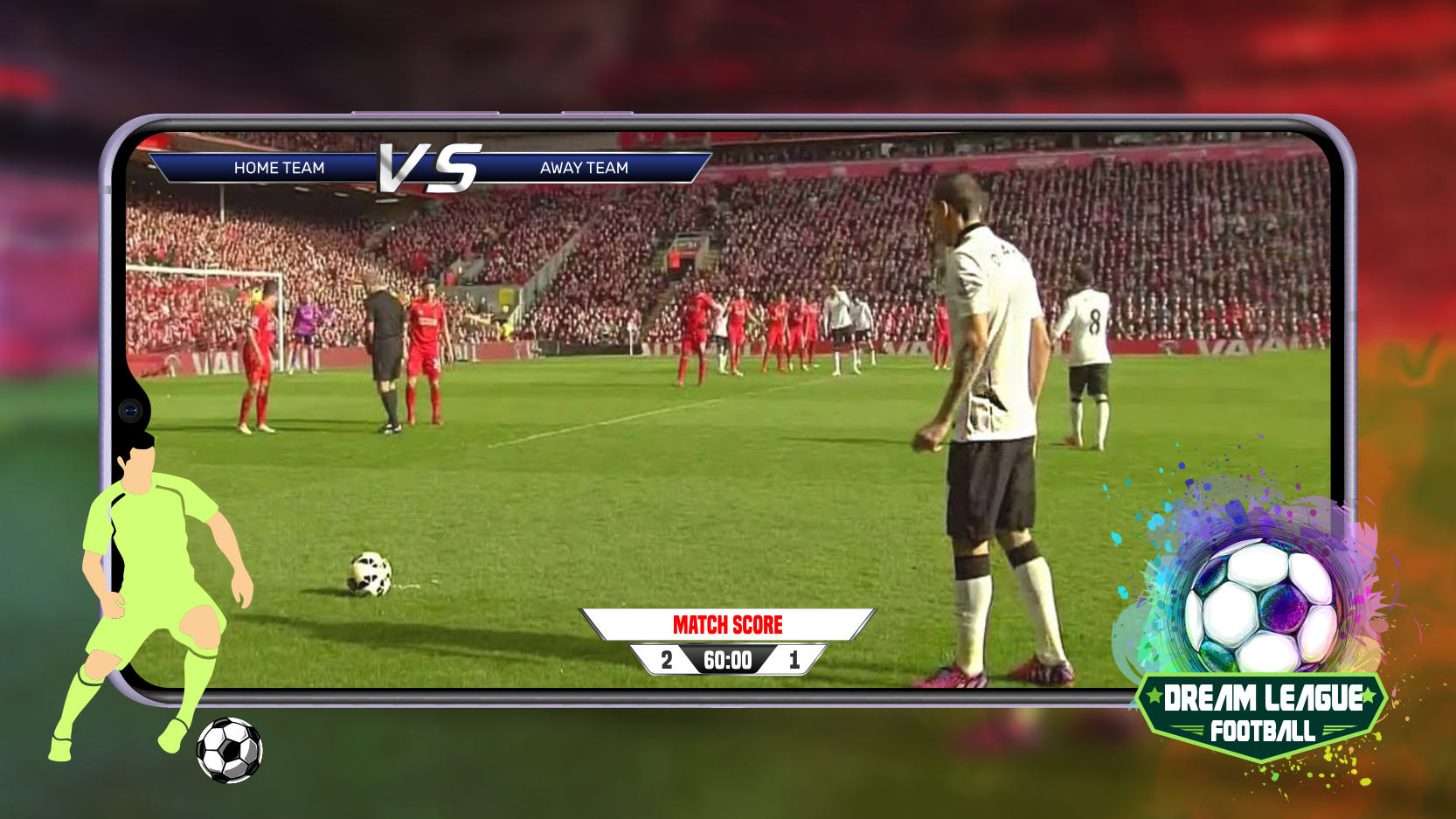 Screenshot 1 of Football de la ligue de rêve 1.0