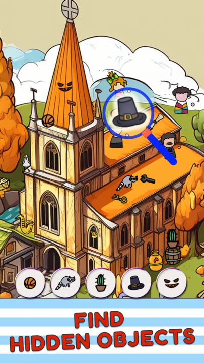 Скриншот игры Scavenger Hunt Hidden Objects!