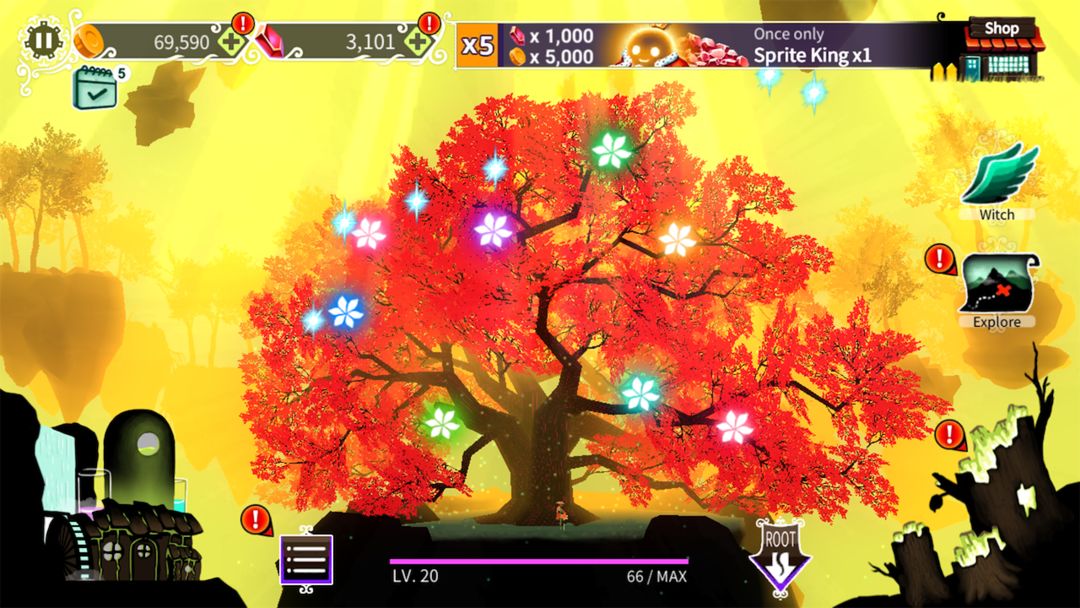 魔女的森林 - 培養世界樹 - 黑色森林遊戲截圖