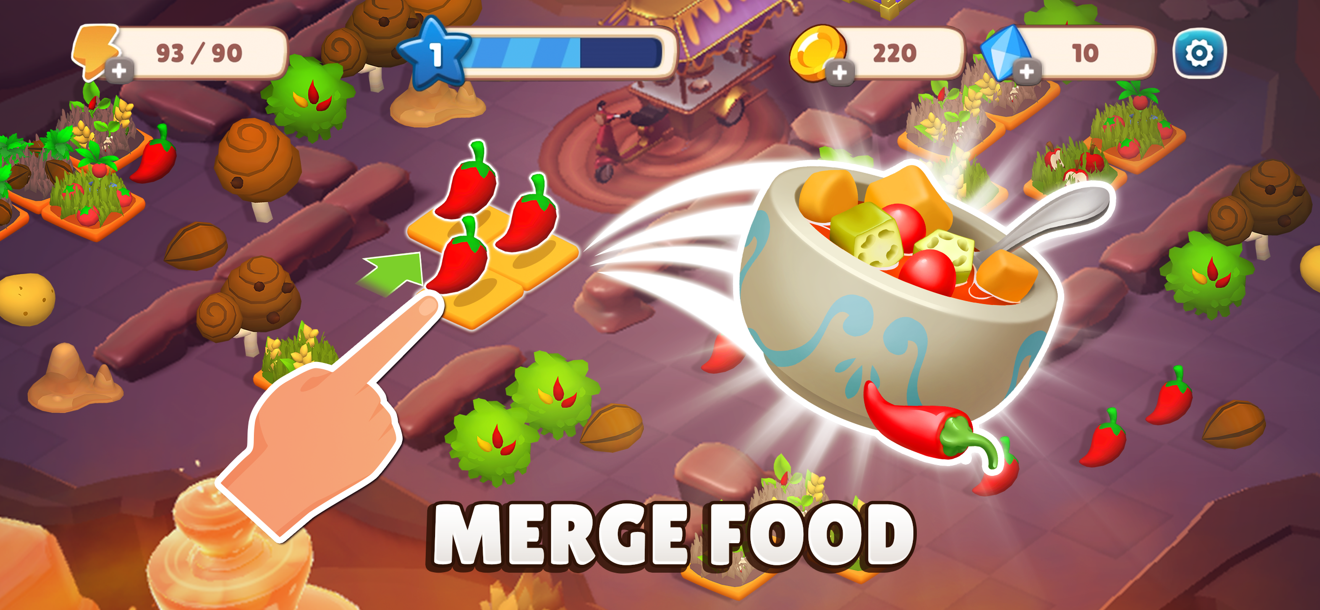 Screenshot 1 of Adventure Chef: Merge Explorer 2.91