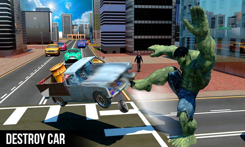 Superhero Monster Grand City Battle Game Screenshot