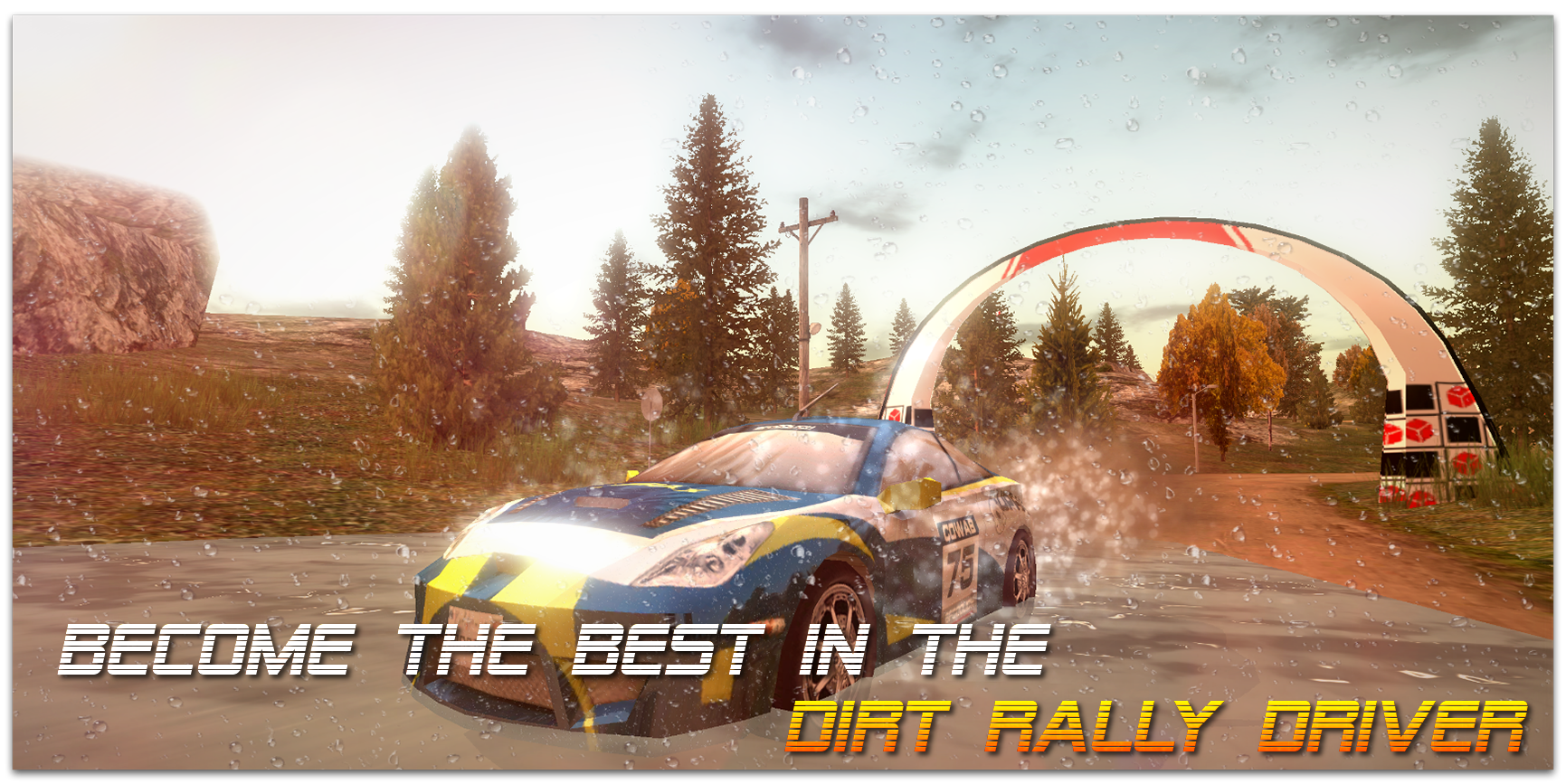 DIRT Rally Driver HD 게임 스크린샷