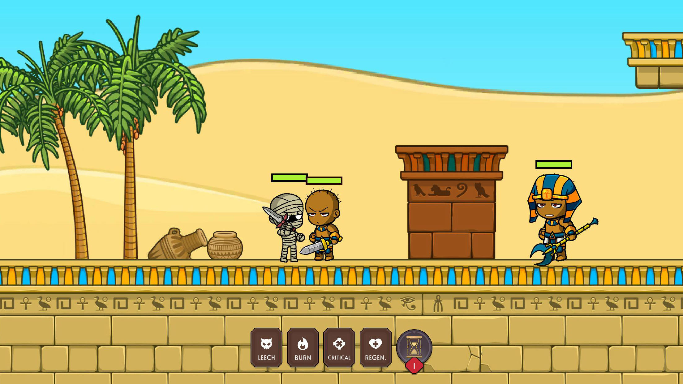 Knight Hero 2: Ancient Rage Game Screenshot