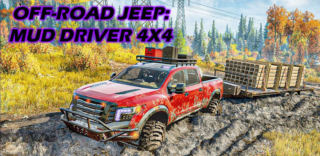Off-road jeep: Mud driver 4x4