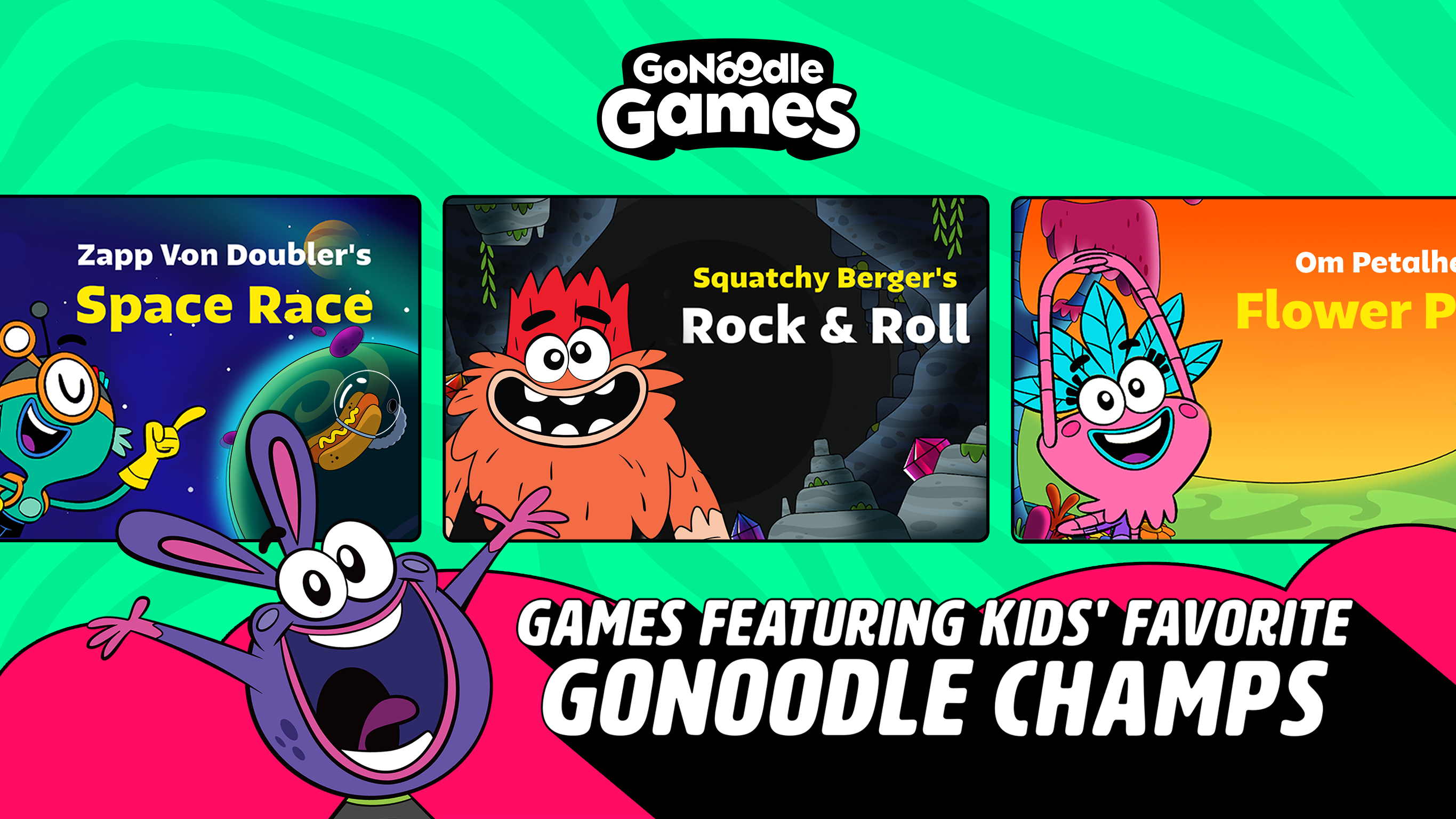 GoNoodle Games - Fun games that get kids movingのキャプチャ