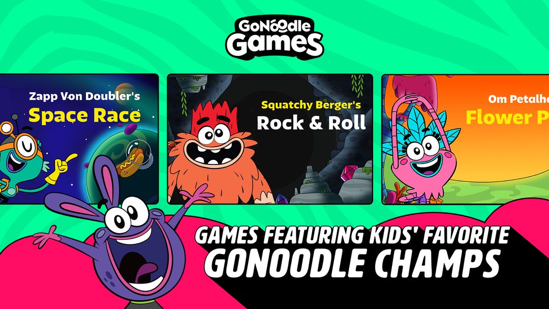GoNoodle Games - Fun games that get kids moving遊戲截圖