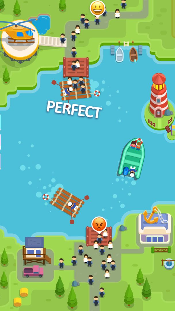 IDLE Ferry Tycoon screenshot game