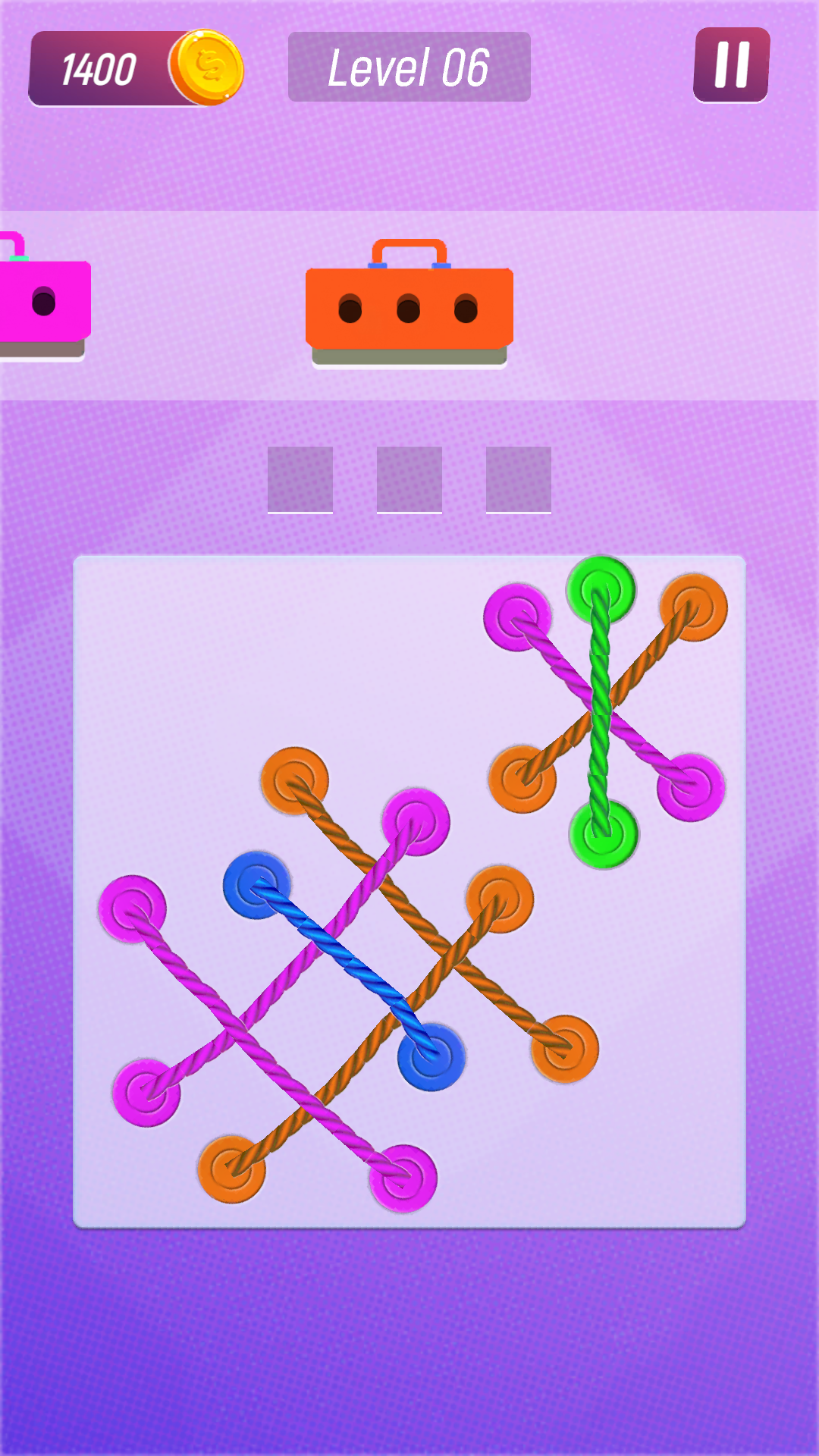 Cuplikan Layar Game Tangle Rope 3D: Knot Master