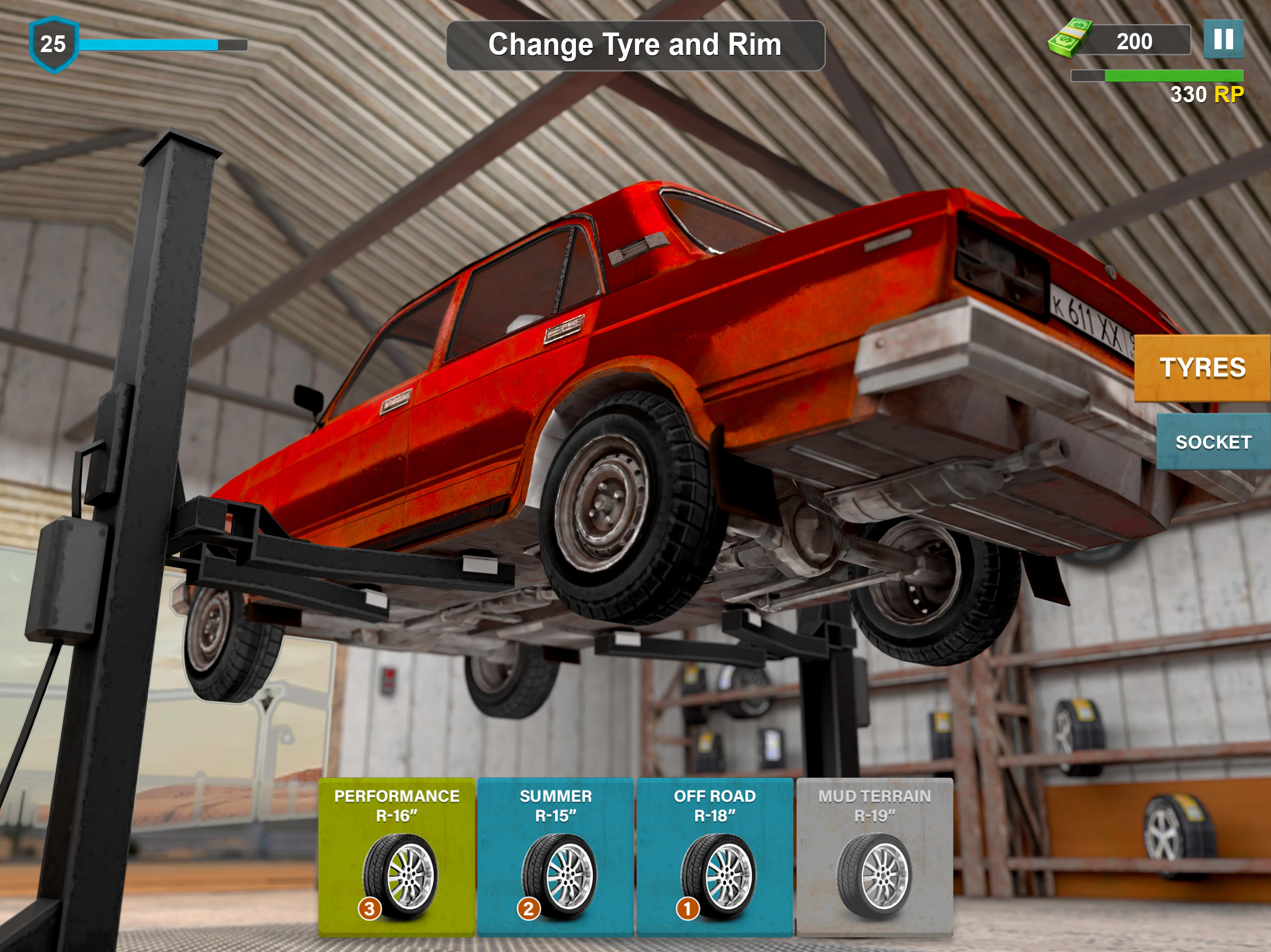 Tire Shop: Car Mechanic Games android iOS apk download for free-TapTap