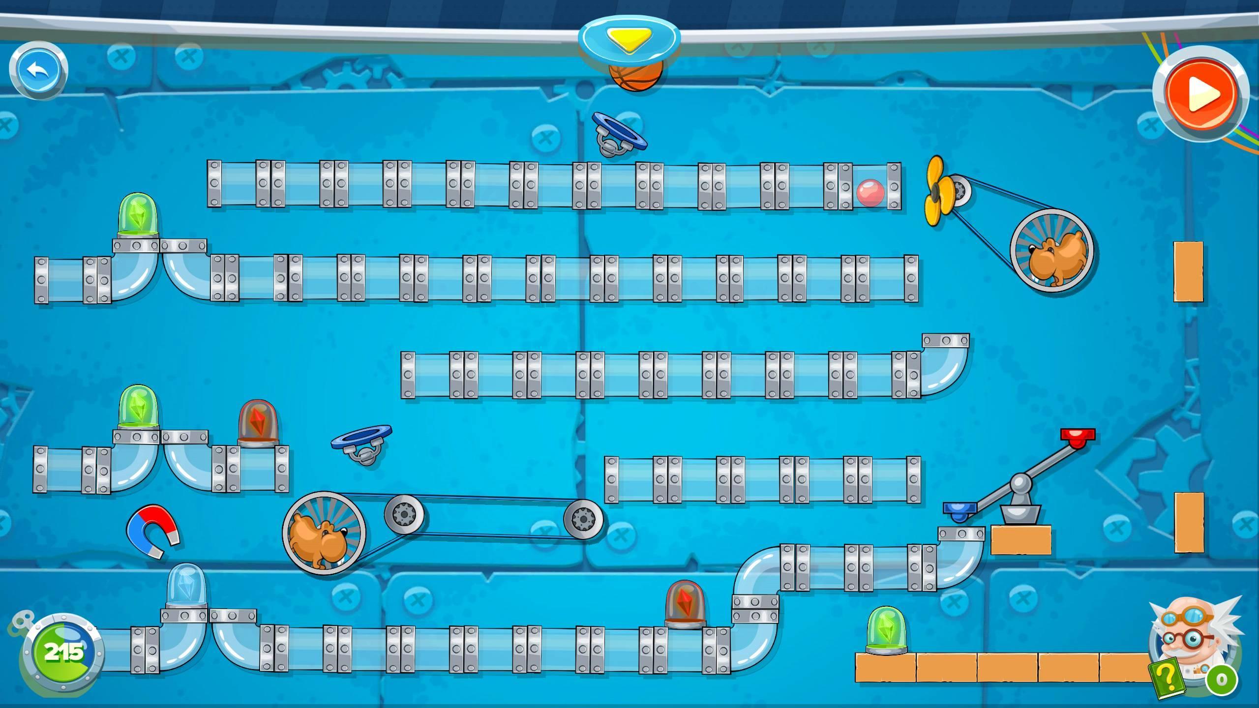 Rube's Lab - Physics Puzzle Game Screenshot