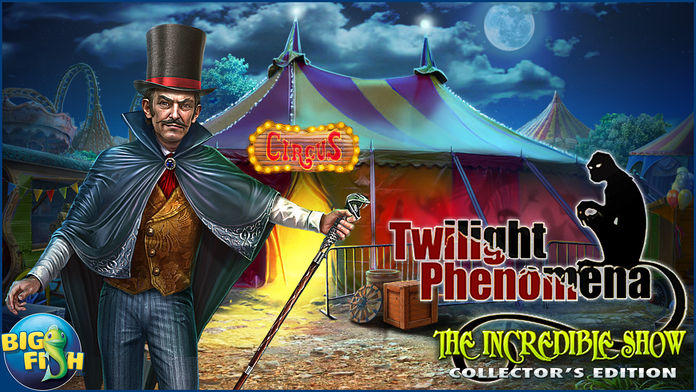 Twilight Phenomena: The Incredible Show - A Magical Hidden Object Game (Full) ゲームのスクリーンショット