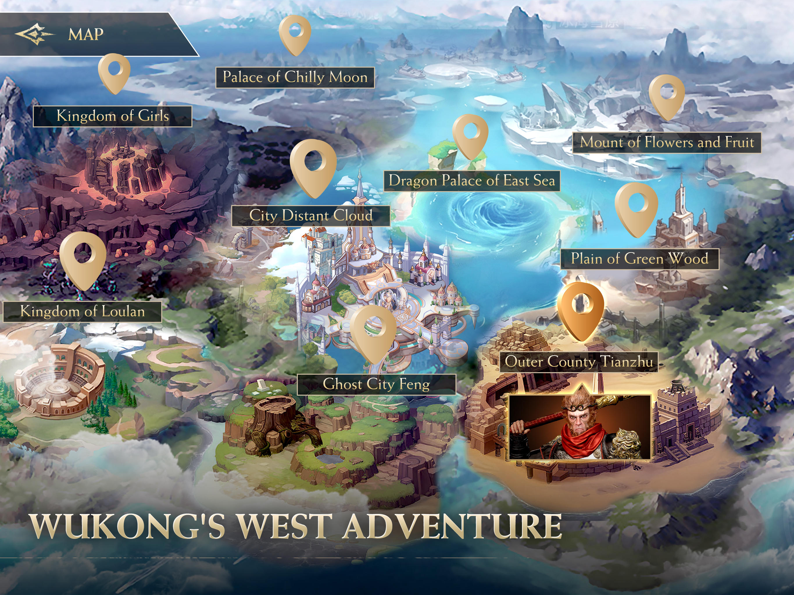 Wukong M: To The West ภาพหน้าจอเกม