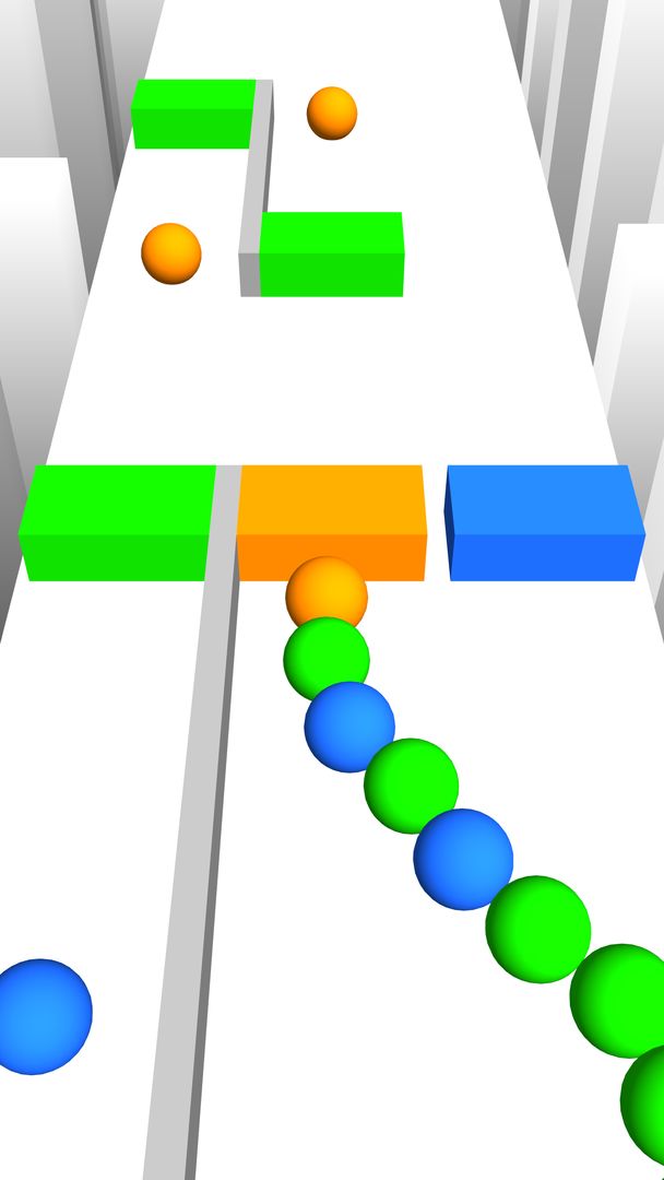 Color Snake Blocks screenshot game