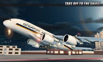 City Airplane Flight Tourist Transport Simulator Game Screenshot