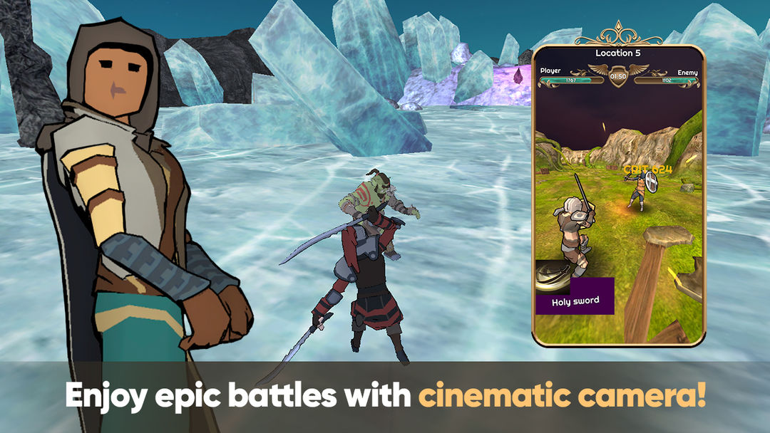 Knightz: Battle for the Glory screenshot game
