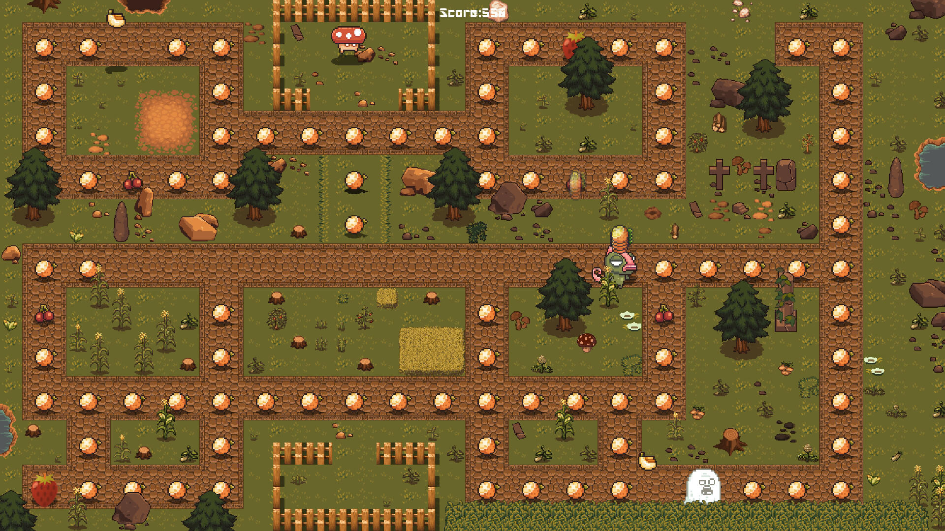 Dense forest screenshot game