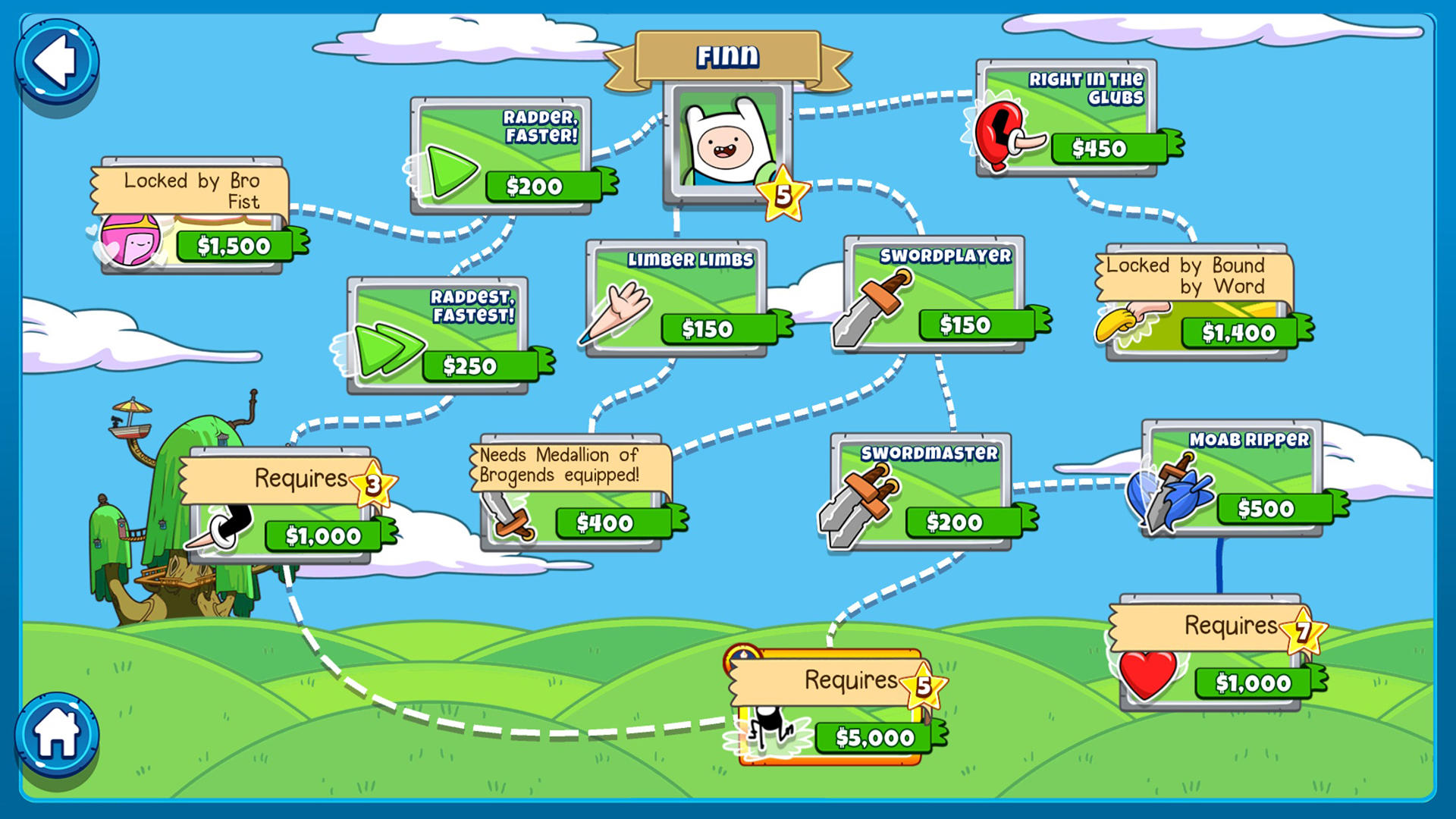 Bloons Adventure Time TD Game Screenshot