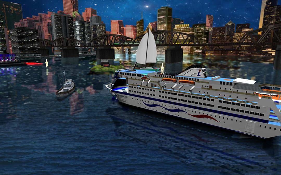 Big Cruise Ship Games Passenger Cargo Simulator遊戲截圖