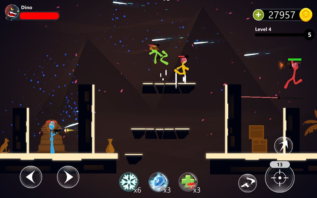 Stickman Fighter Infinity ภาพหน้าจอเกม