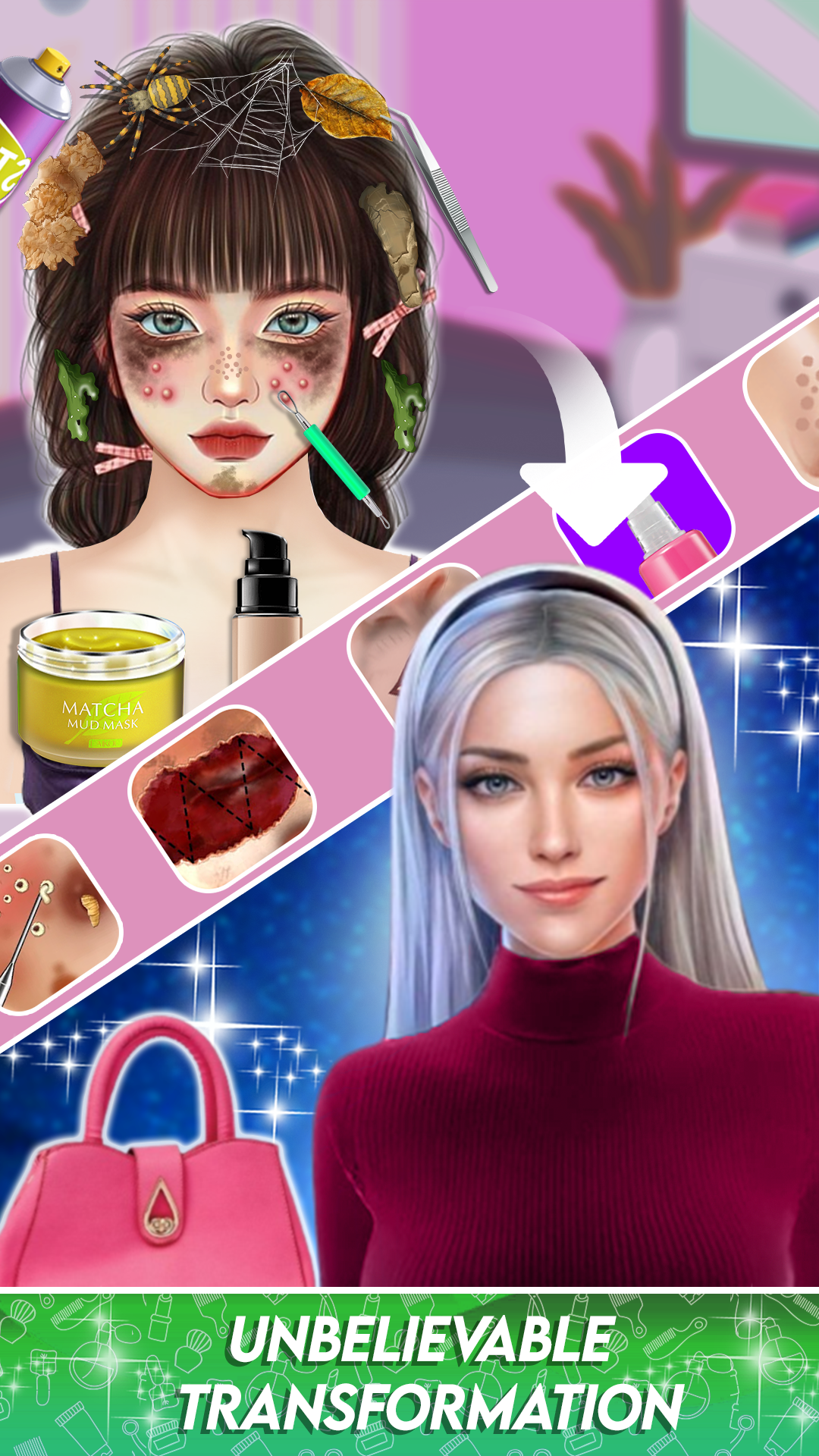 Download do APK de Cara Maquiagem E Beleza spa salão reforma jogos