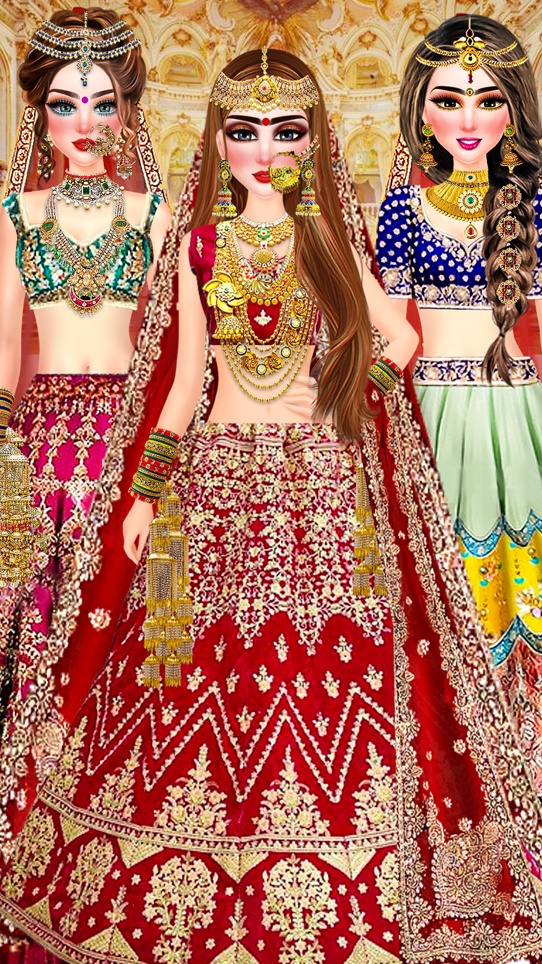 Indian Wedding Dressup Game||Fashion Show Competition Game||Android  gameplay||@kidsgamejunction - YouTube