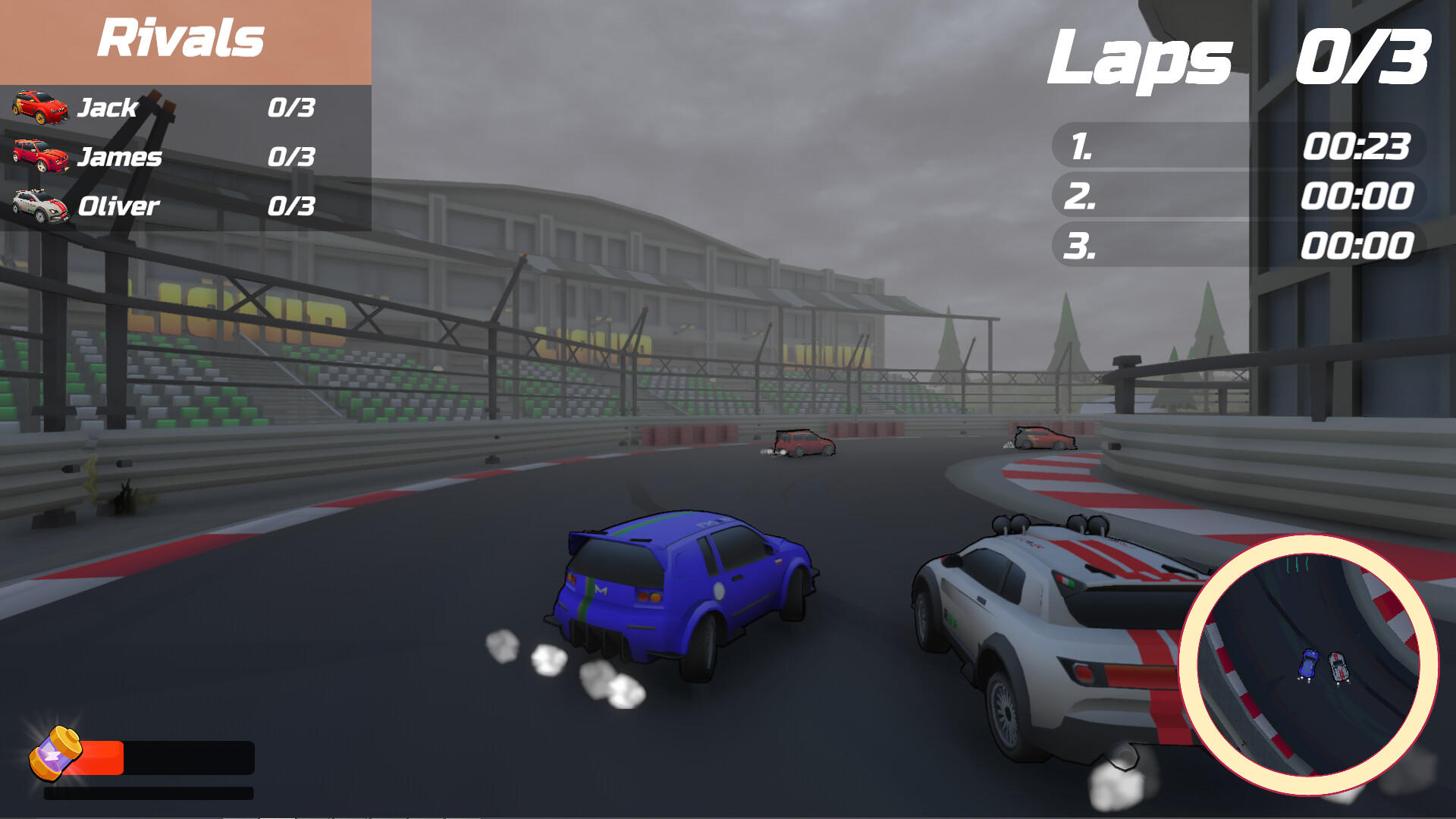 Screenshot 1 of टर्बो रेसिंग 