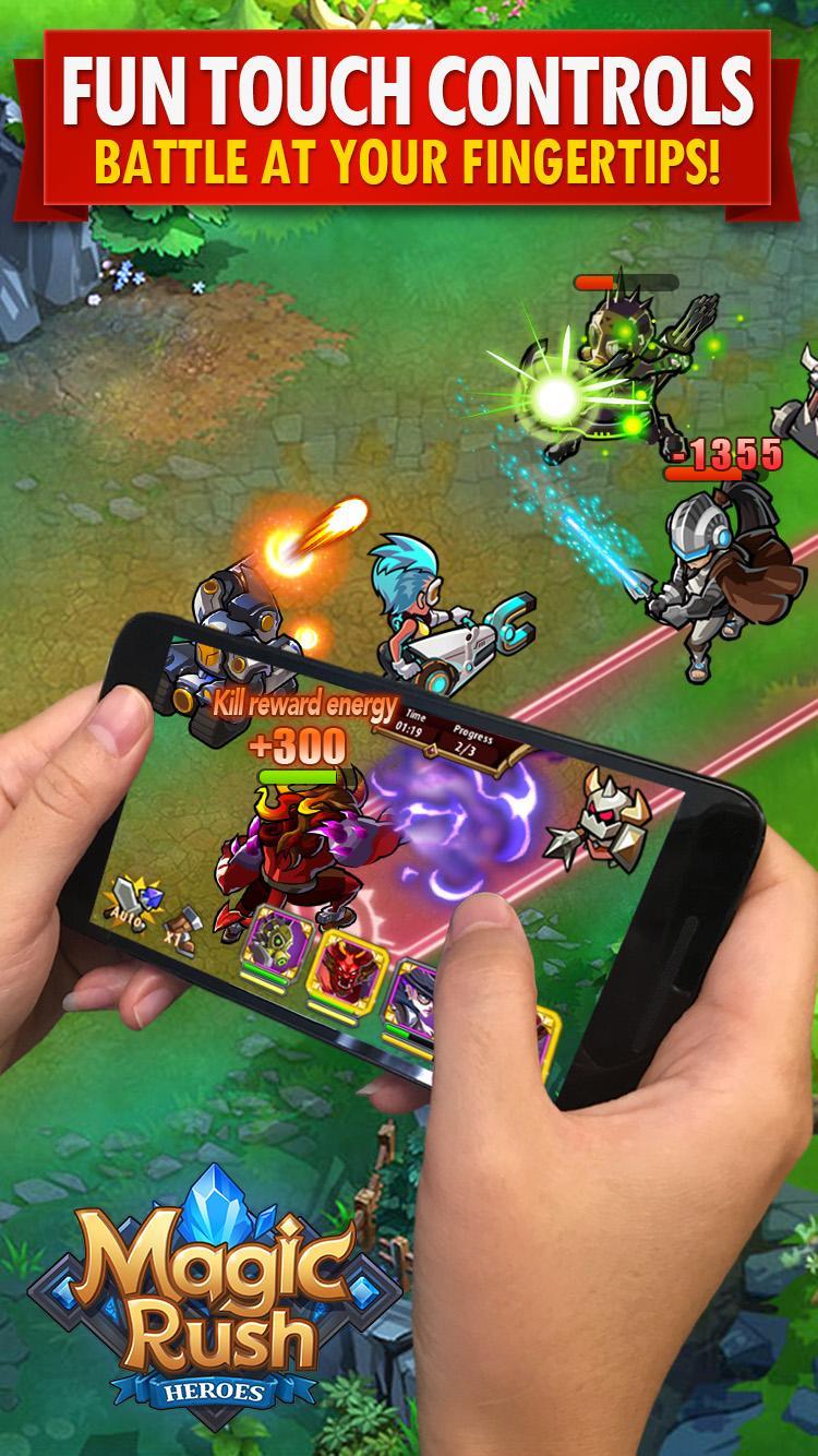 Magic Rush: Heroes Game Screenshot