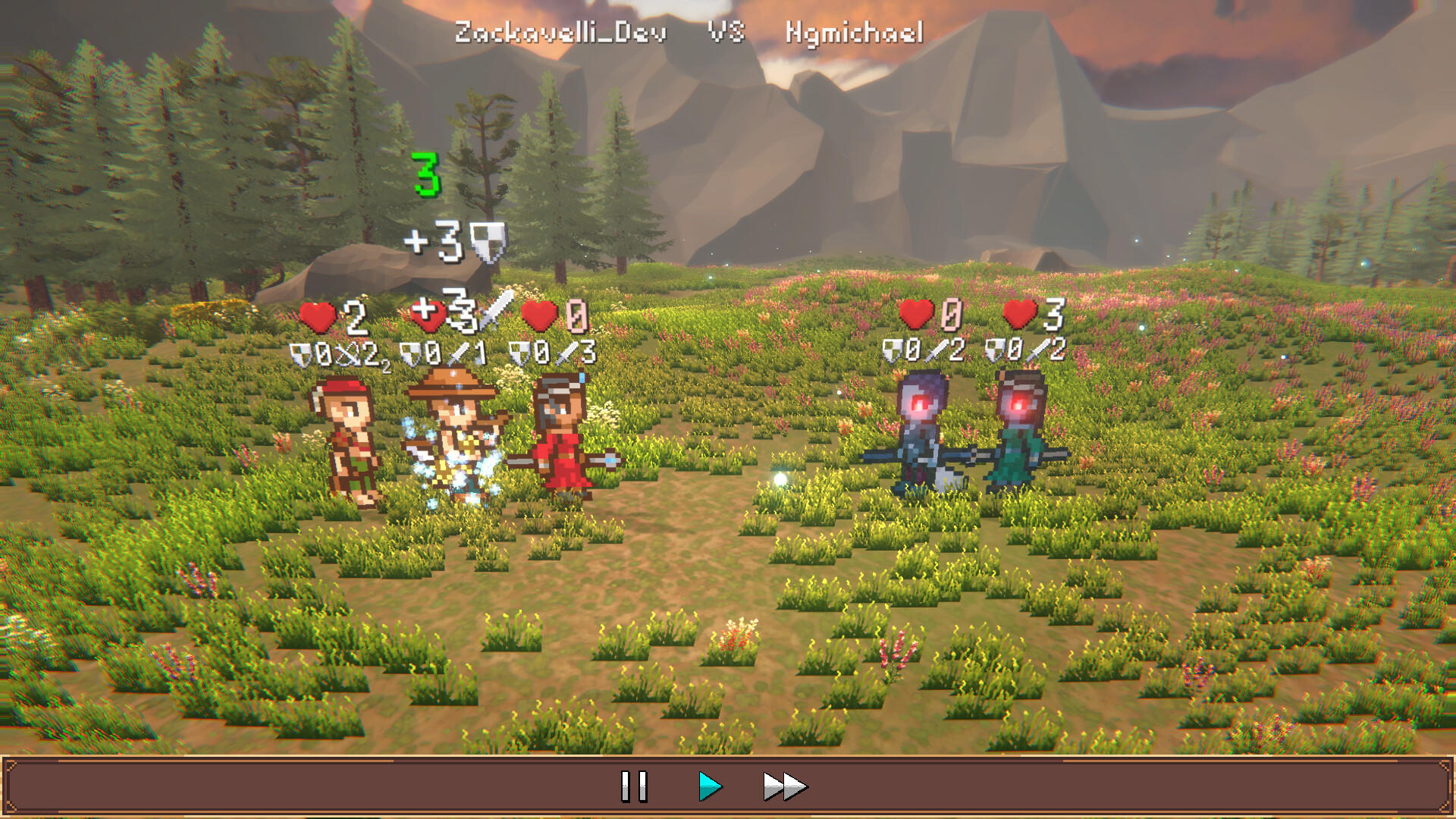 Mirror Throne: Auto Battler Game Screenshot
