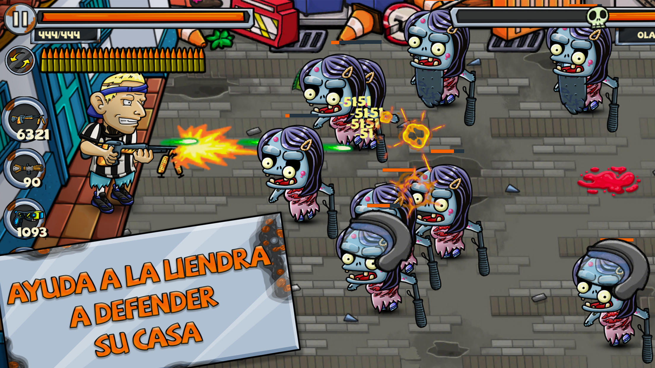 Zombiendra Game Screenshot