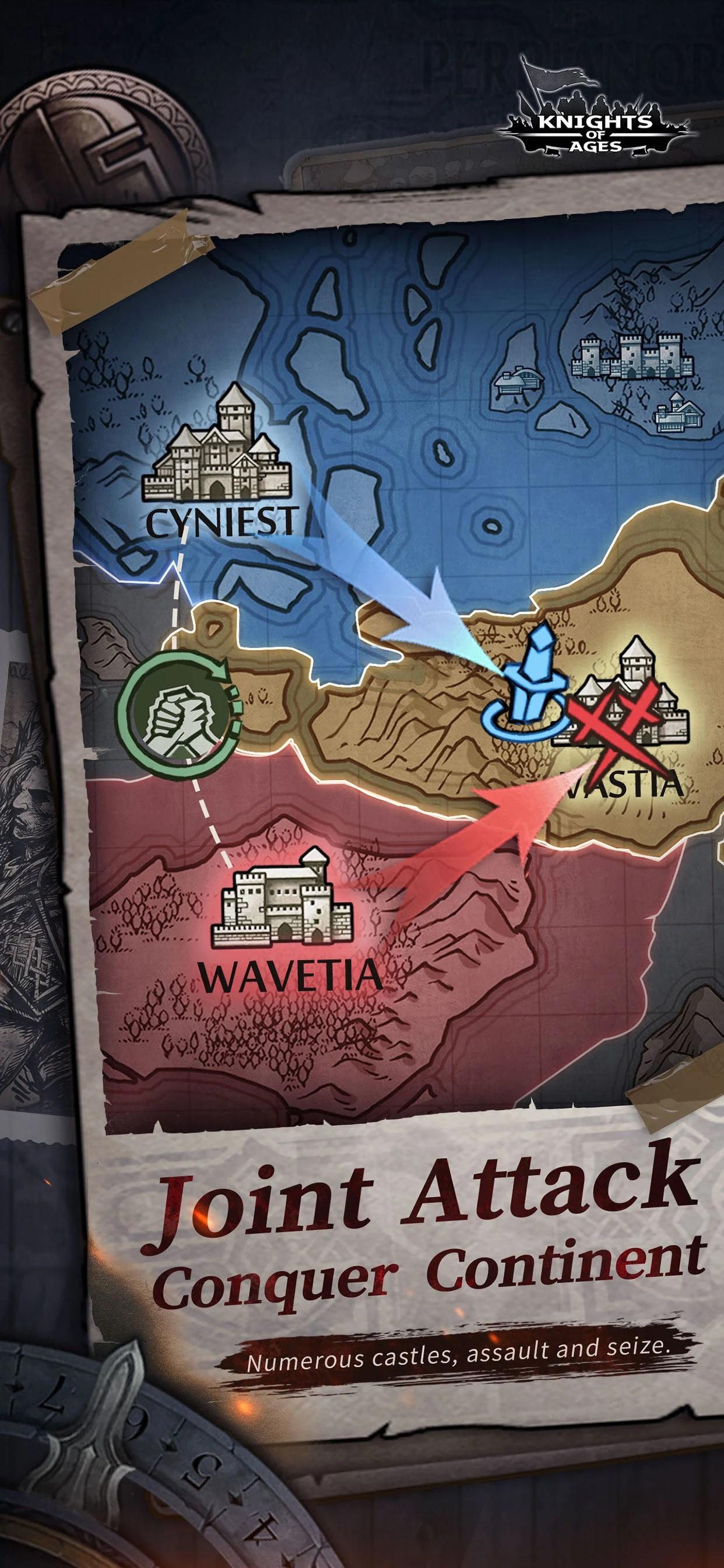 Knights of Ages:Turnbased SRPG Game Screenshot