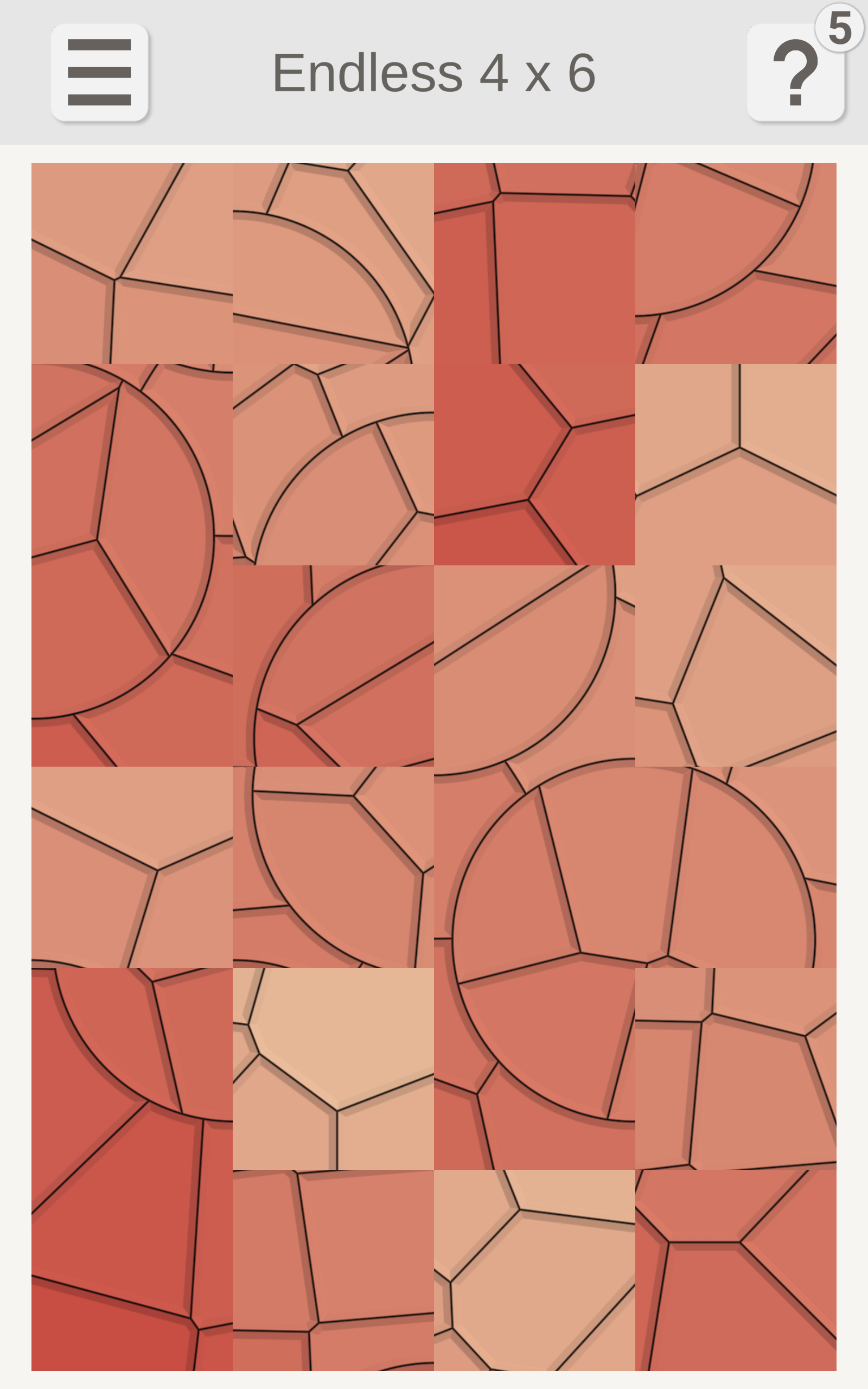 Shape And Hue ゲームのスクリーンショット
