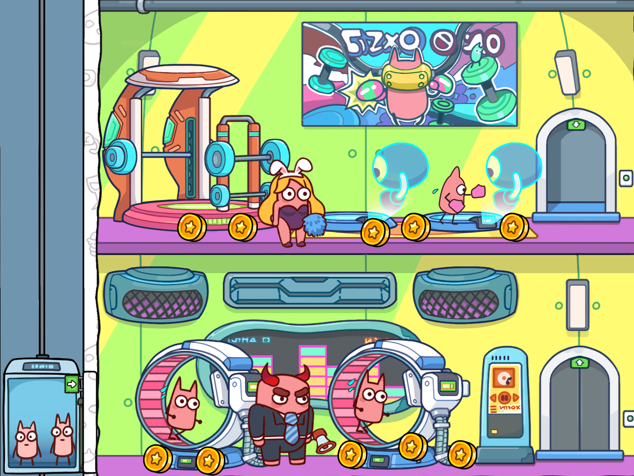 idle working : build together Game Screenshot