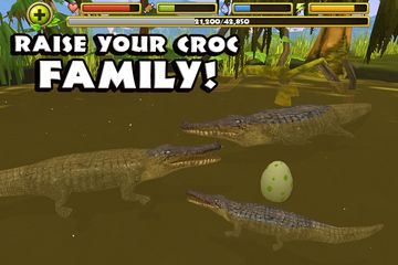 Wildlife Simulator: Crocodile 게임 스크린샷