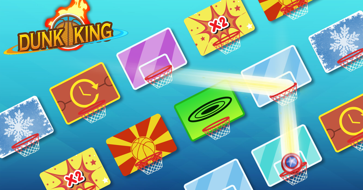 Скриншот игры Dunk King - Basketball