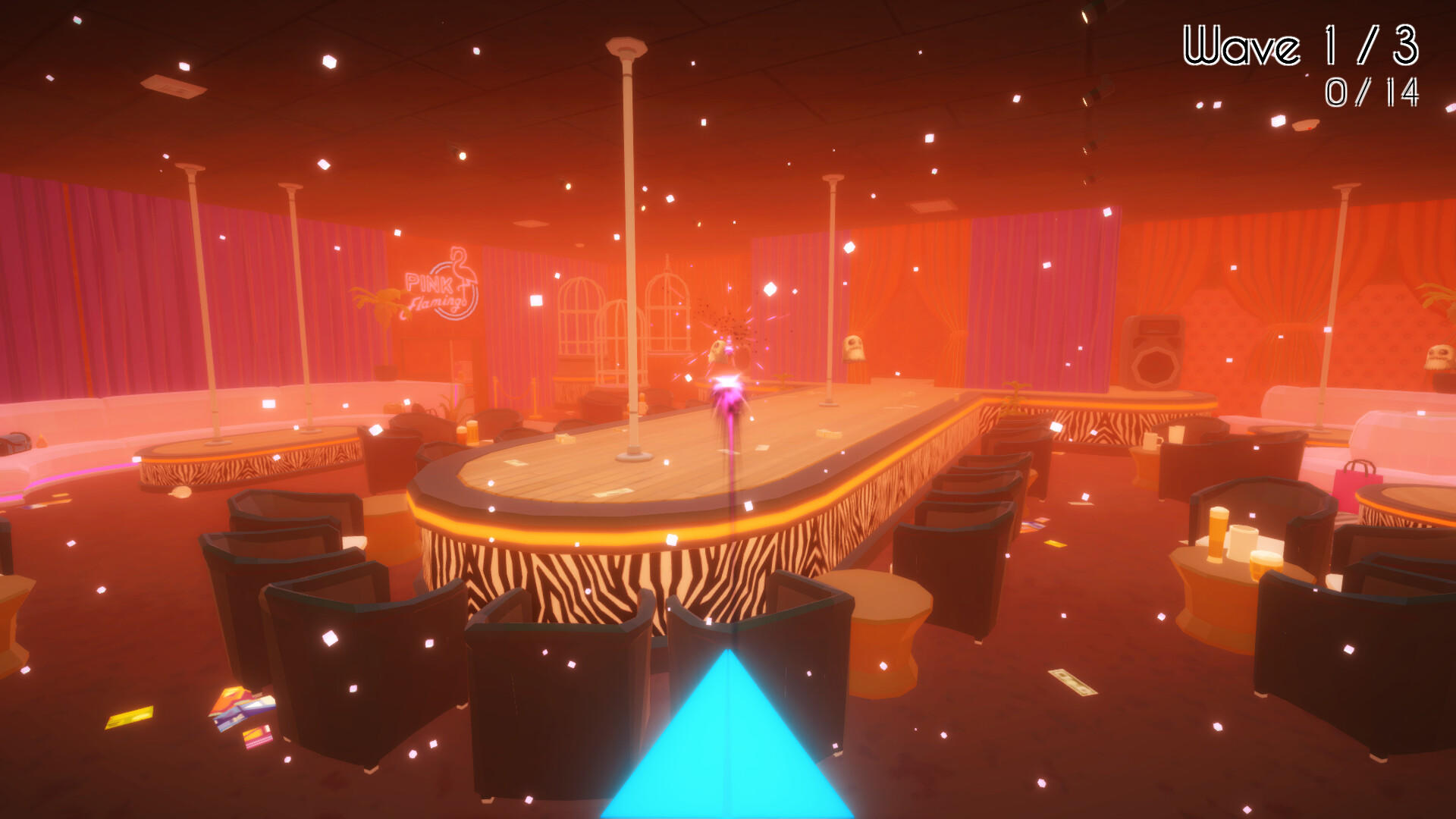 Paper Dash - Las Vegas Game Screenshot