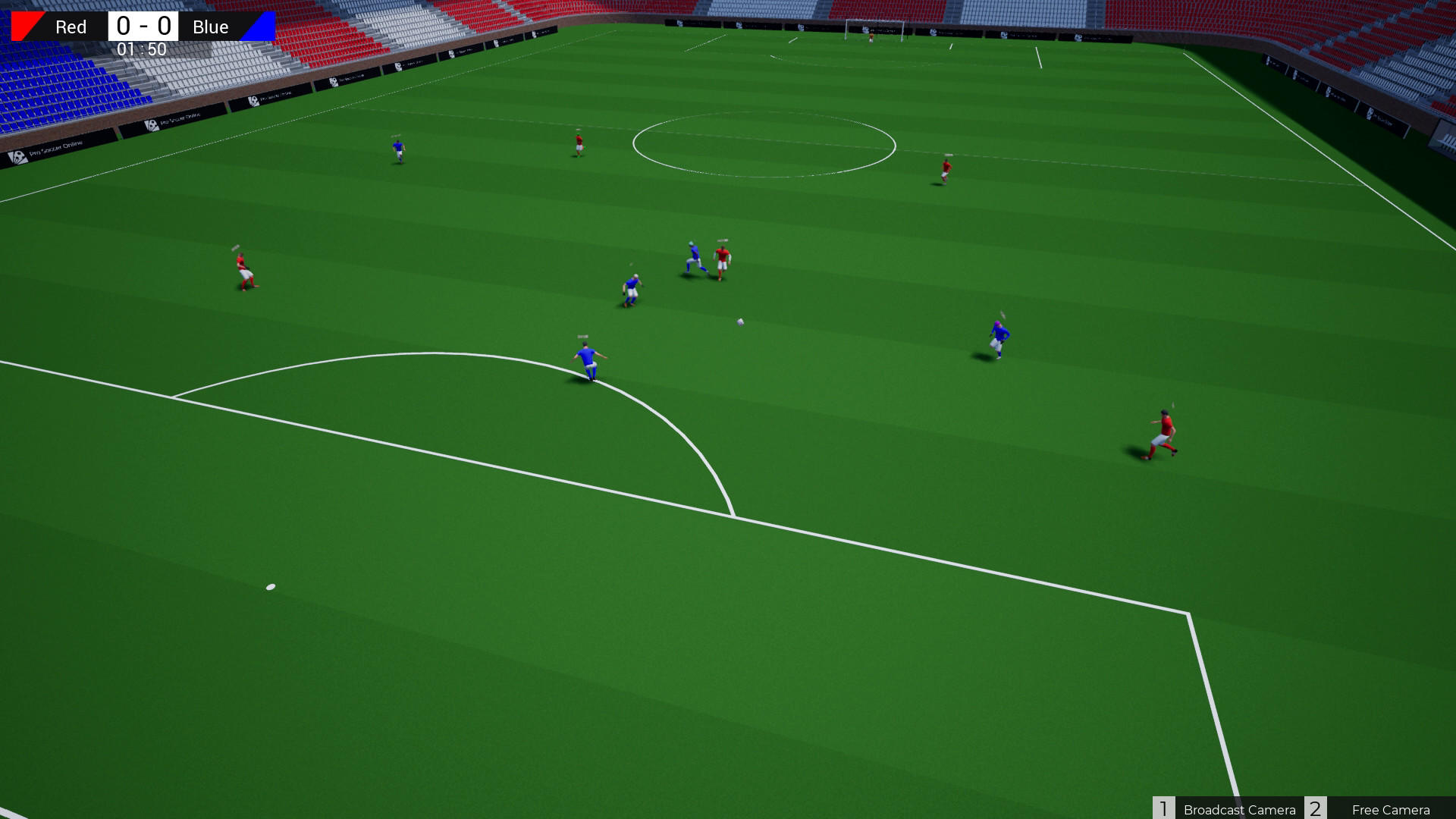 Pro Soccer Online 게임 스크린 샷