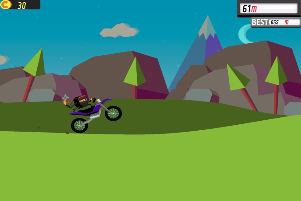 Screenshot of Wheelie 2