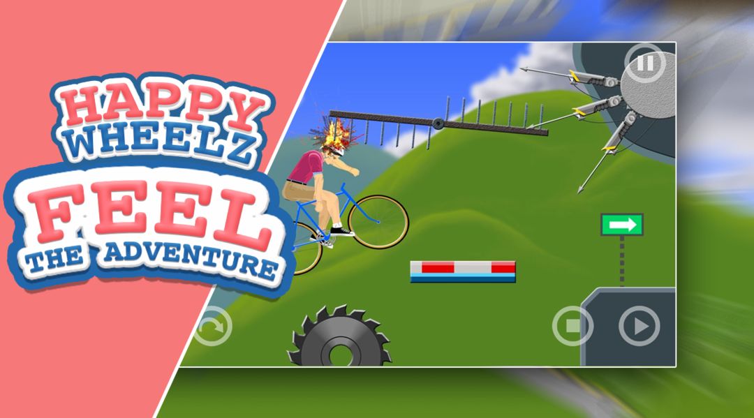 Happy Rider Wheels 게임 스크린 샷