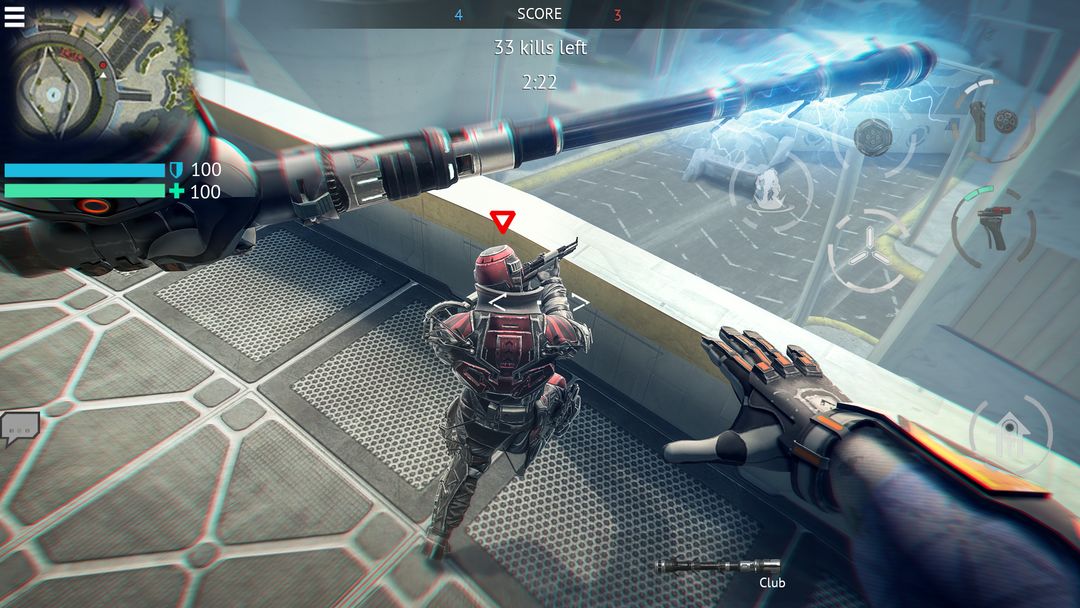 인피니티 옵스: SF Cyberpunk Shooter 게임 스크린 샷