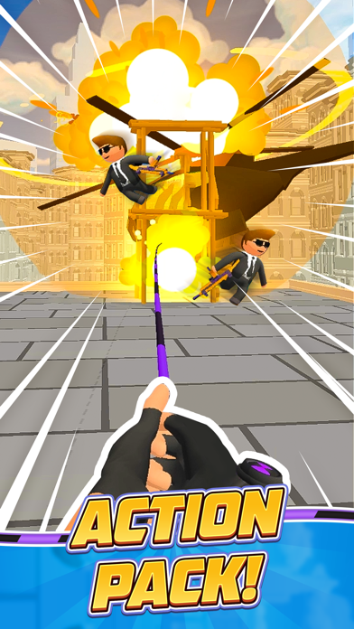 绳索小飞侠 (Ropeman3D) Game Screenshot