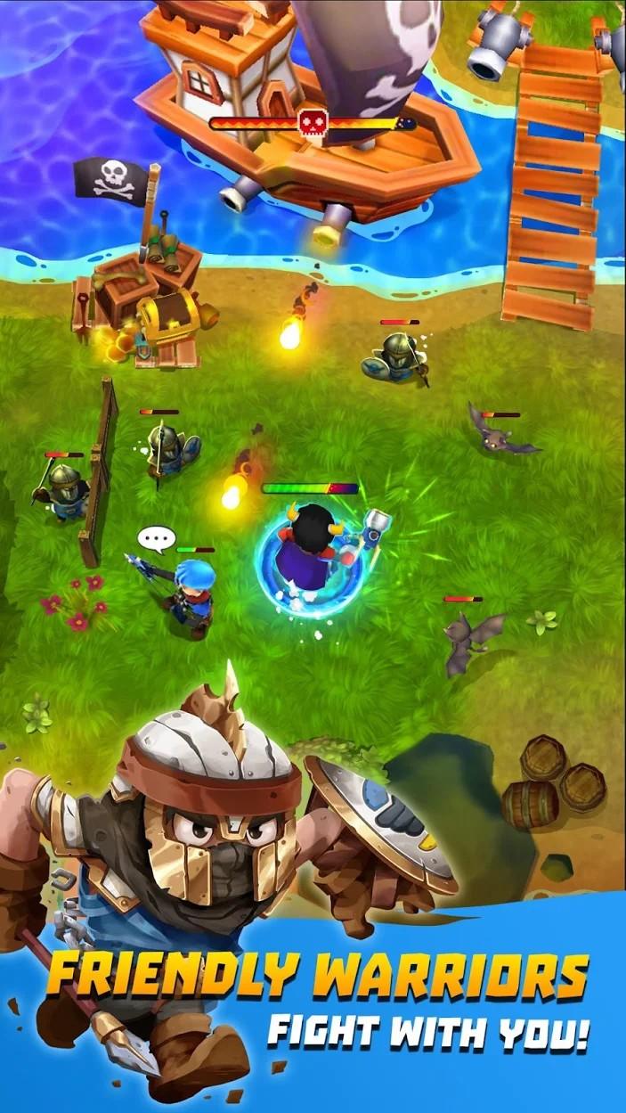 Epic Magic Warrior Game Screenshot