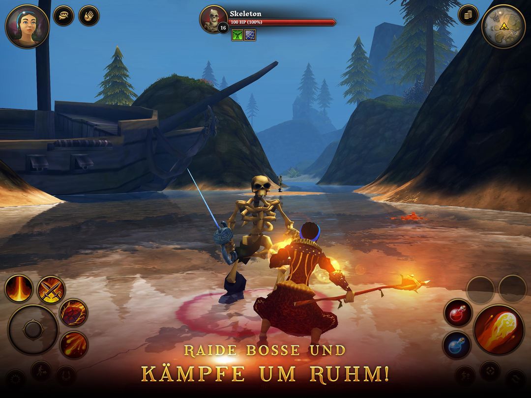 Dorfbewohner und Helden screenshot game