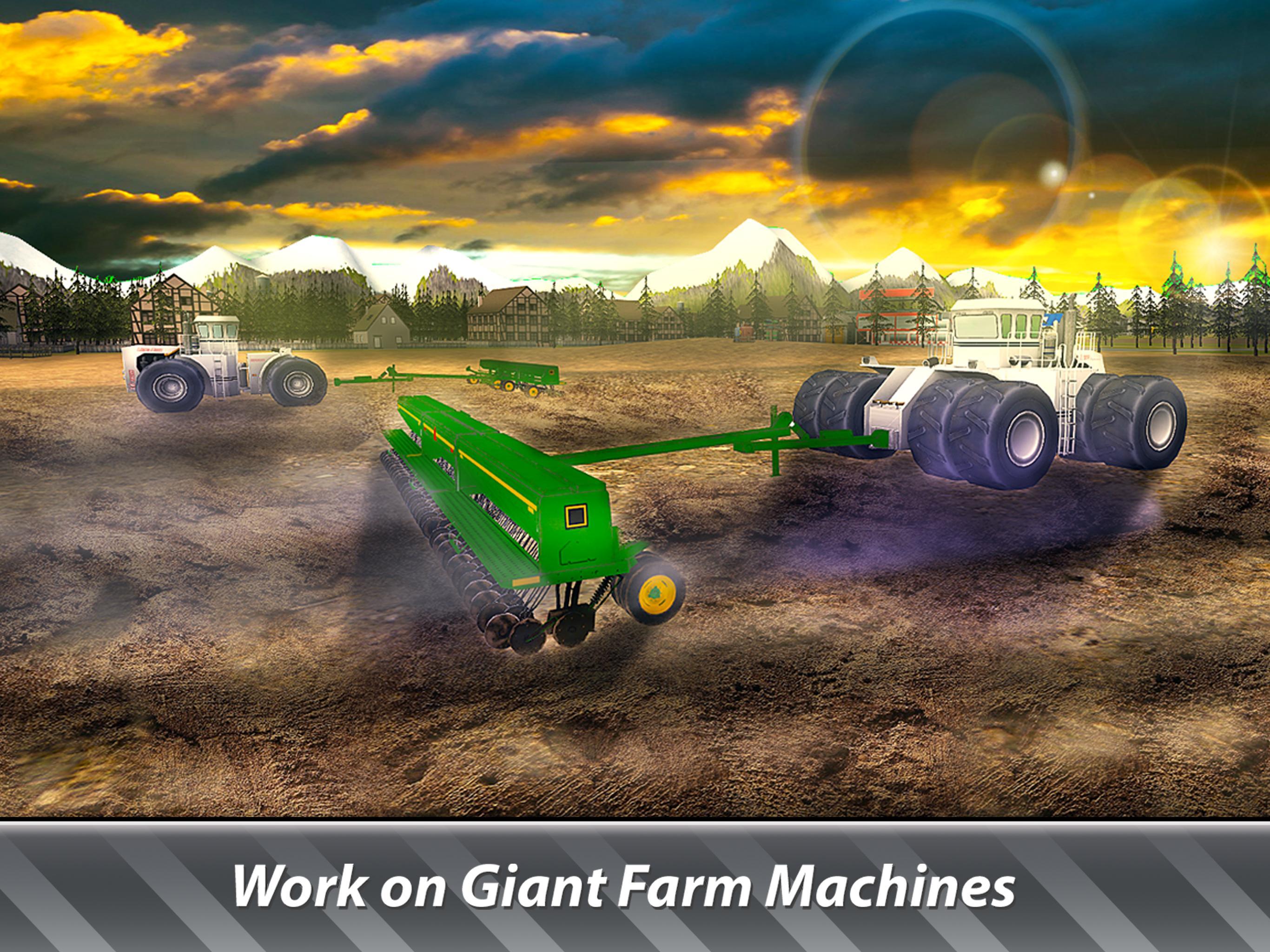 Big Machines Simulator: Farmin Game Screenshot