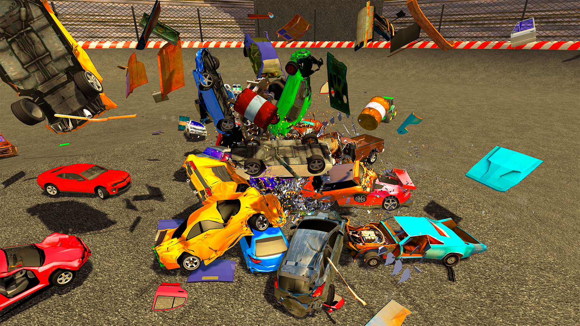 Screenshot 1 of Demolition Derby Mad Car Crash 4.0.2