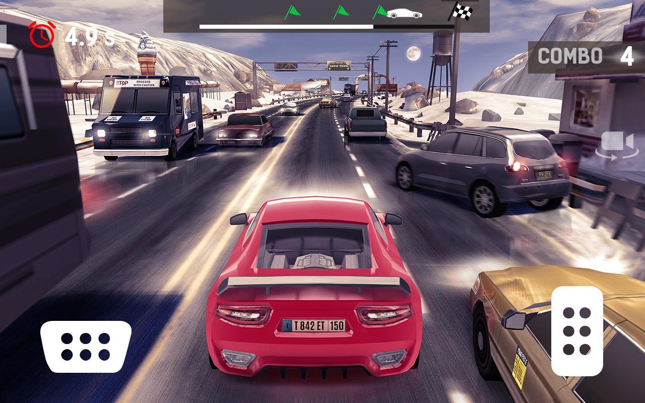 Traffic Xtreme 3D: Fast Car Racing & Highway Speedのキャプチャ