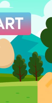 Catch the egg Game Screenshot